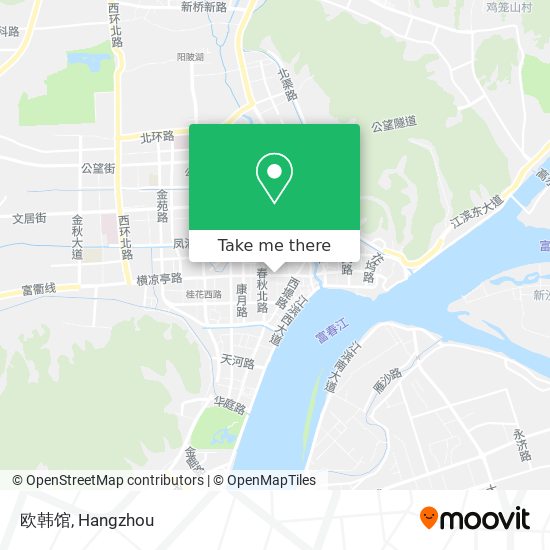 欧韩馆 map