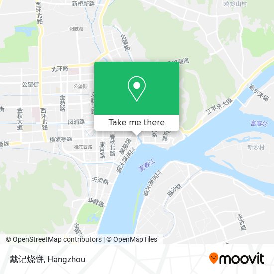 戴记烧饼 map