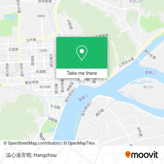 温心港宾馆 map