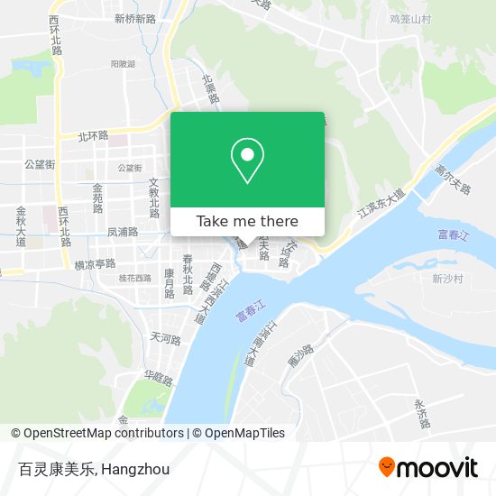 百灵康美乐 map