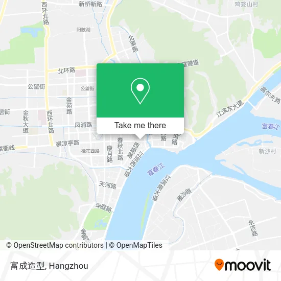 富成造型 map