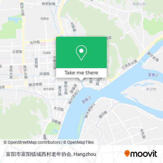 富阳市富阳镇城西村老年协会 map