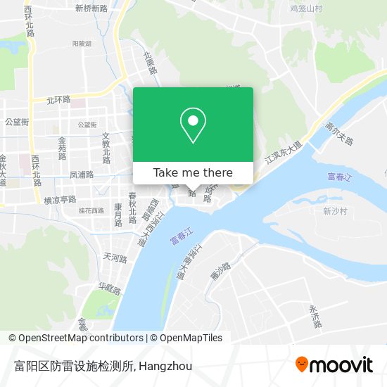 富阳区防雷设施检测所 map