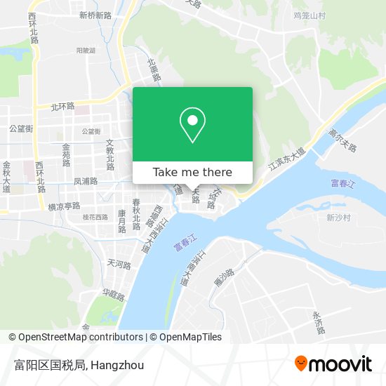 富阳区国税局 map