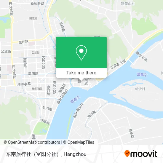 东南旅行社（富阳分社） map