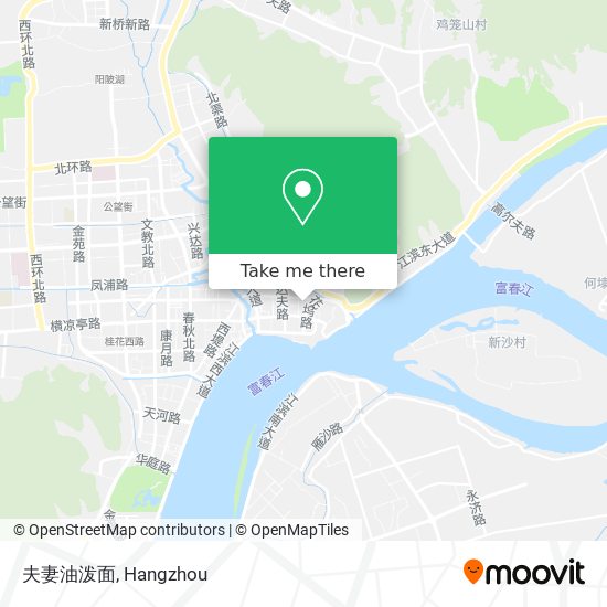 夫妻油泼面 map