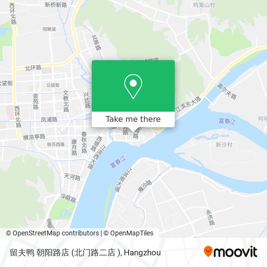 留夫鸭 朝阳路店 (北门路二店 ) map