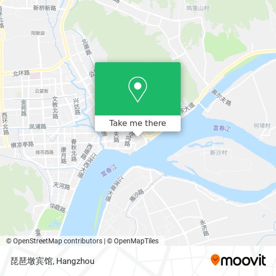 琵琶墩宾馆 map