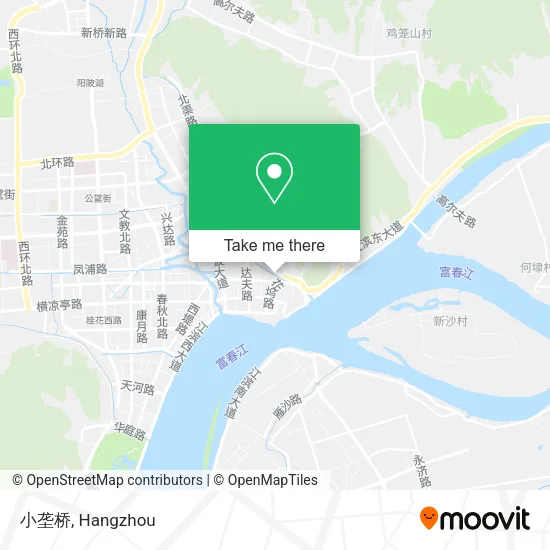 小垄桥 map