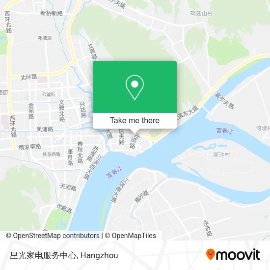 星光家电服务中心 map