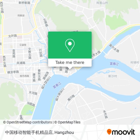 中国移动智能手机精品店 map