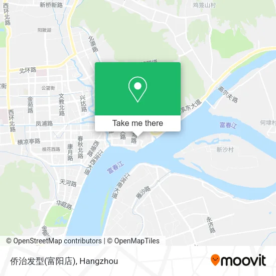 侨治发型(富阳店) map