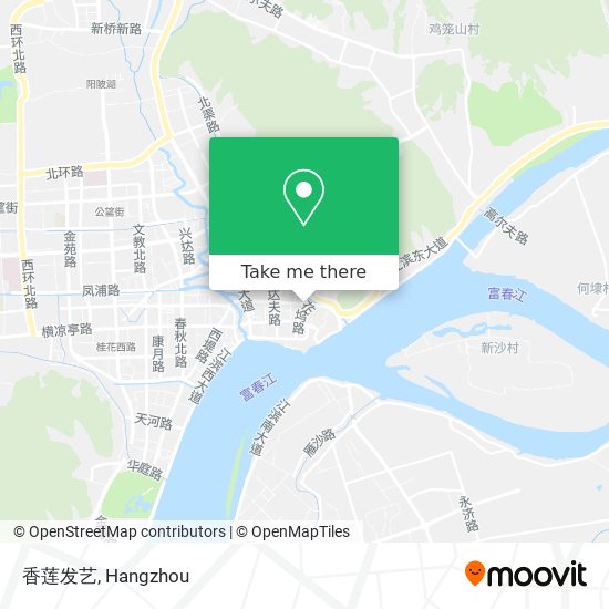 香莲发艺 map