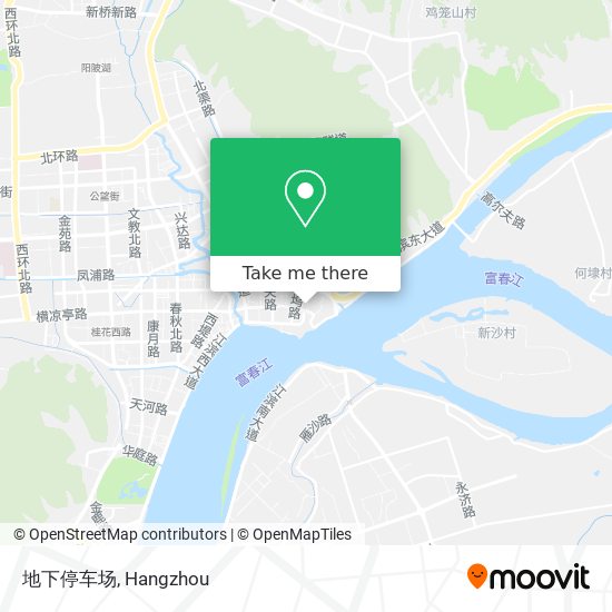 地下停车场 map