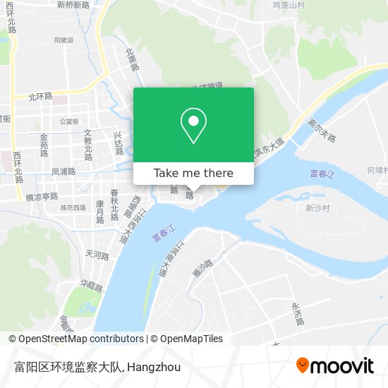 富阳区环境监察大队 map