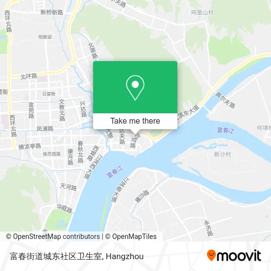 富春街道城东社区卫生室 map