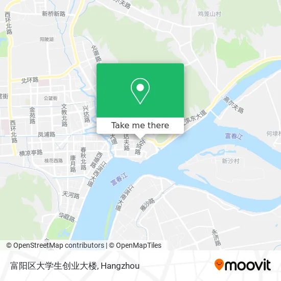 富阳区大学生创业大楼 map