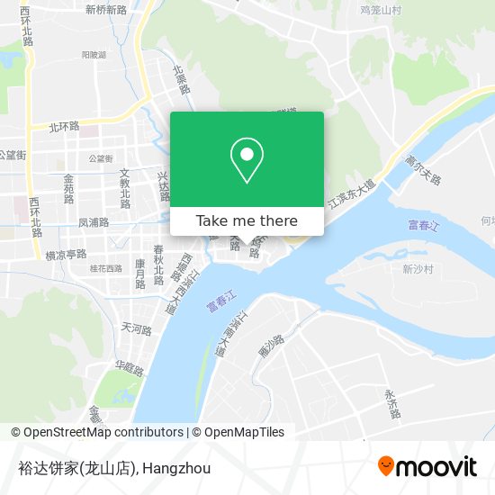 裕达饼家(龙山店) map