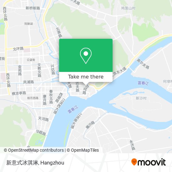 新意式冰淇淋 map
