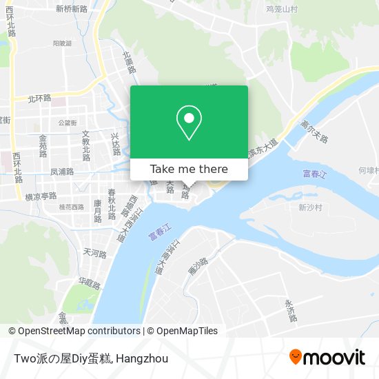 Two派の屋Diy蛋糕 map