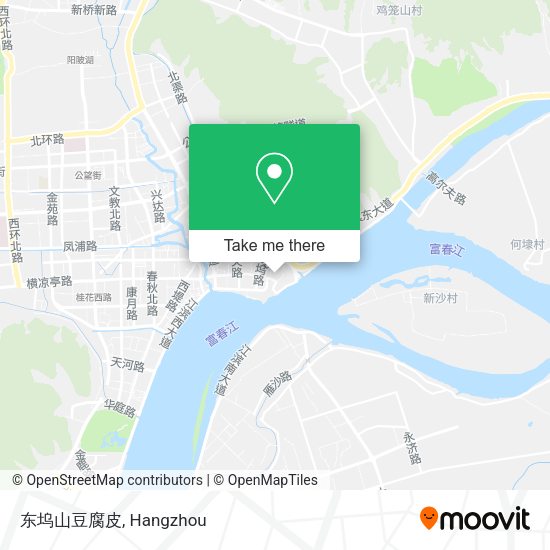 东坞山豆腐皮 map