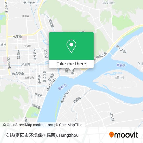 安踏(富阳市环境保护局西) map
