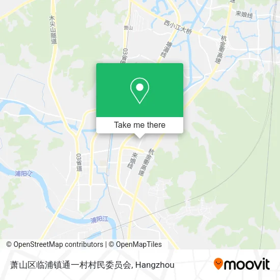 萧山区临浦镇通一村村民委员会 map