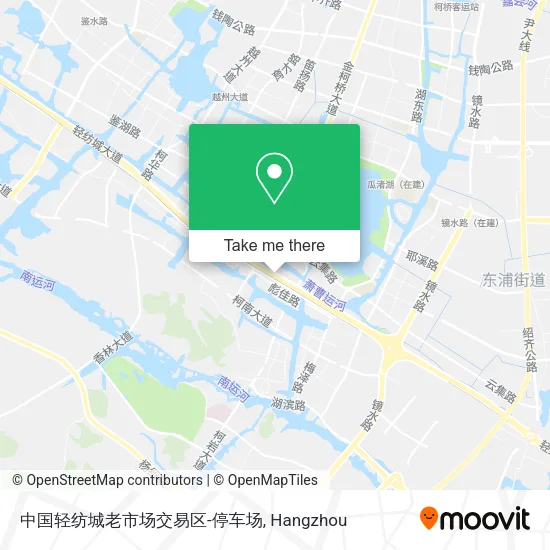 中国轻纺城老市场交易区-停车场 map