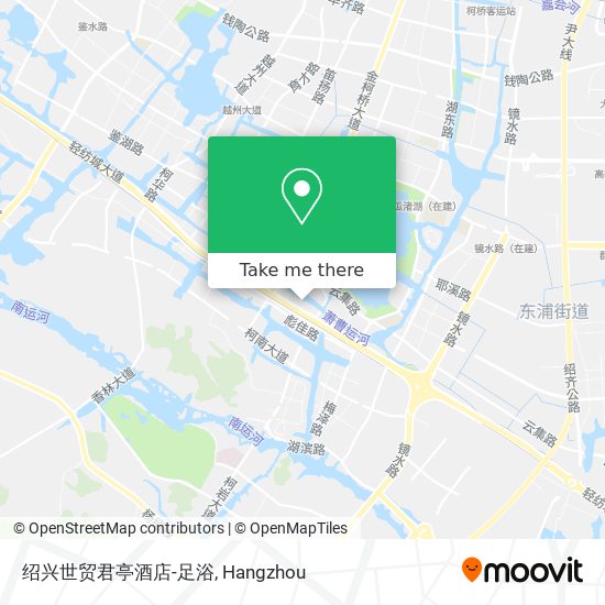 绍兴世贸君亭酒店-足浴 map