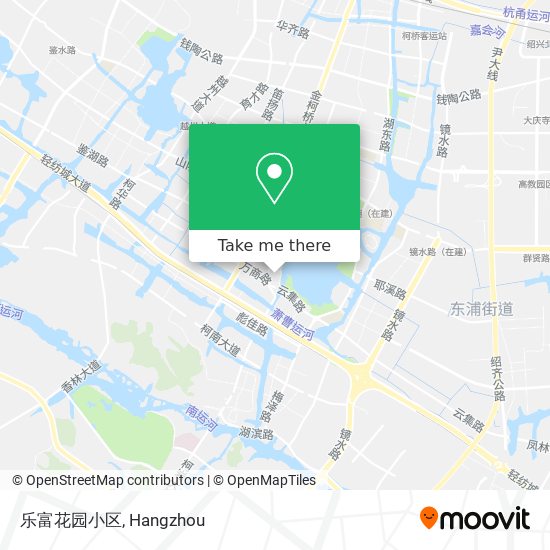 乐富花园小区 map