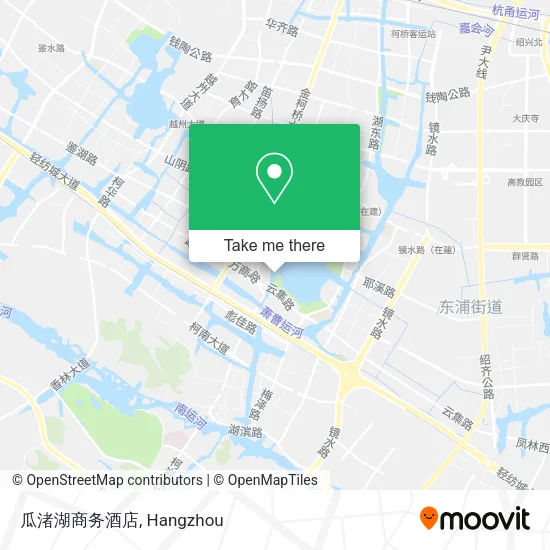 瓜渚湖商务酒店 map