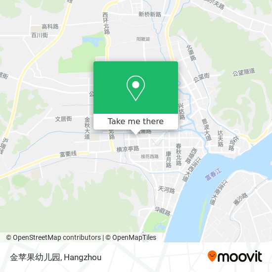 金苹果幼儿园 map