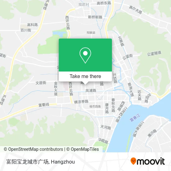 富阳宝龙城市广场 map