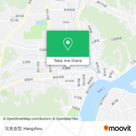 完美造型 map