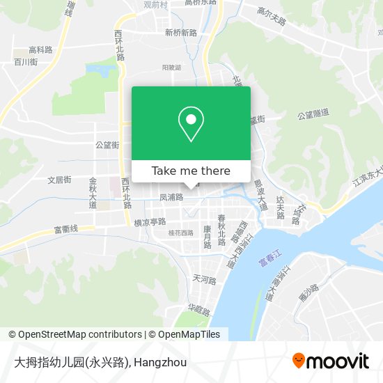 大拇指幼儿园(永兴路) map