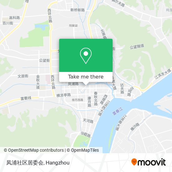 凤浦社区居委会 map