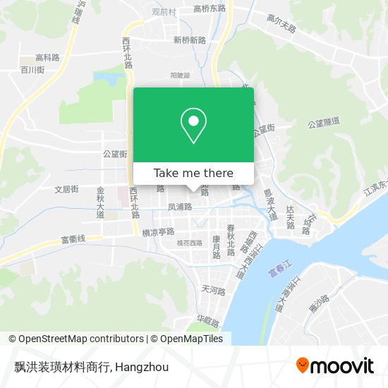 飘洪装璜材料商行 map