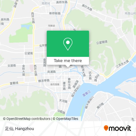 足仙 map