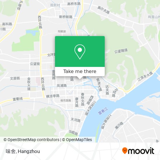 味舍 map