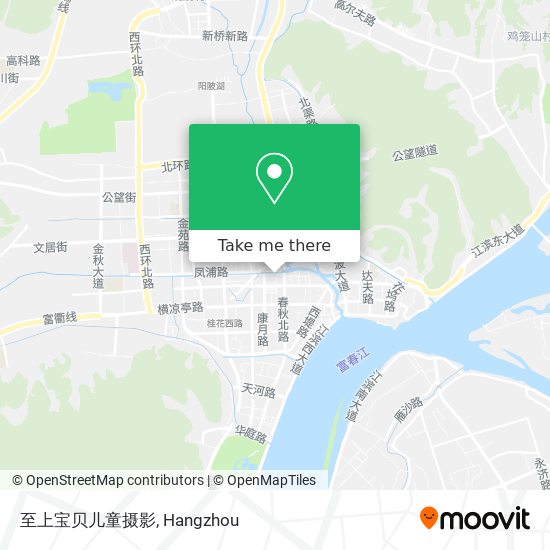 至上宝贝儿童摄影 map