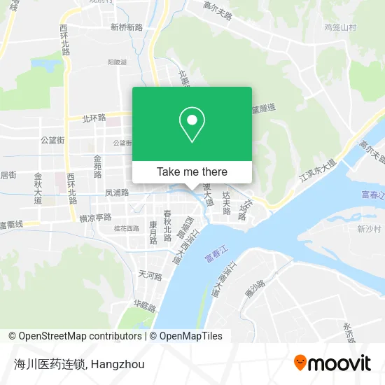 海川医药连锁 map