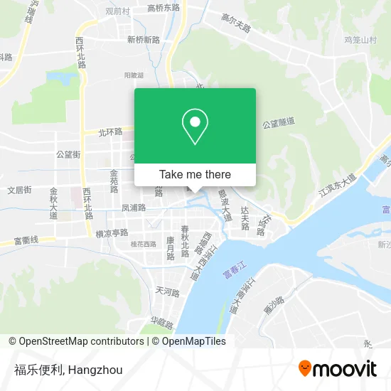 福乐便利 map