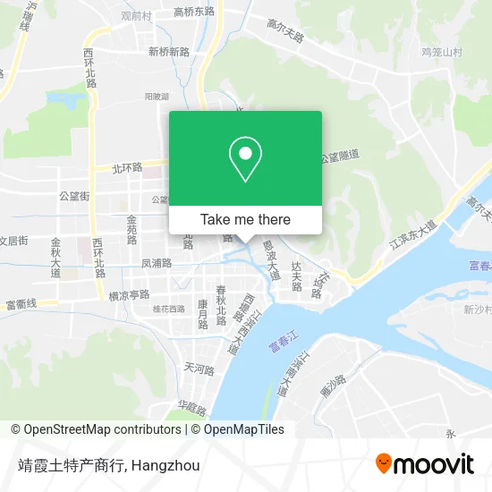靖霞土特产商行 map