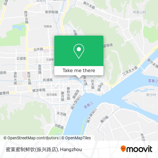 蜜菓蜜制鲜饮(振兴路店) map