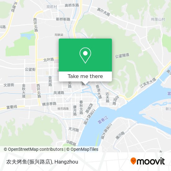 农夫烤鱼(振兴路店) map