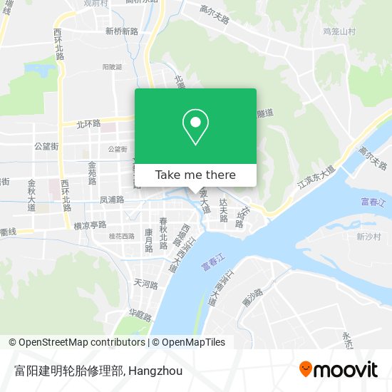 富阳建明轮胎修理部 map