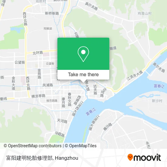 富阳建明轮胎修理部 map