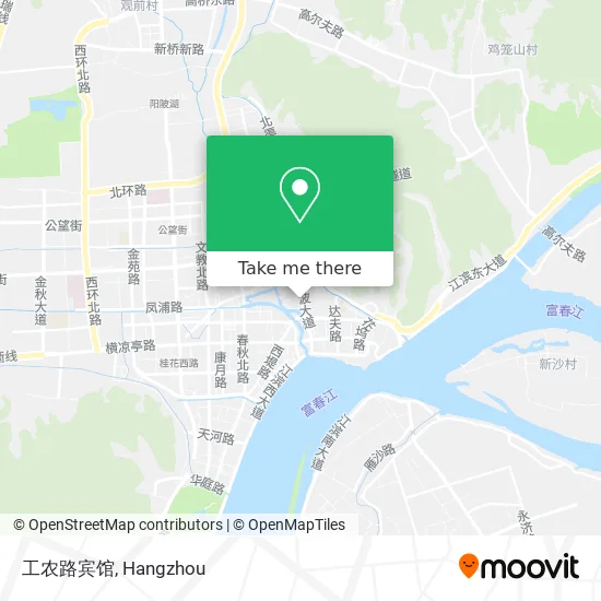 工农路宾馆 map