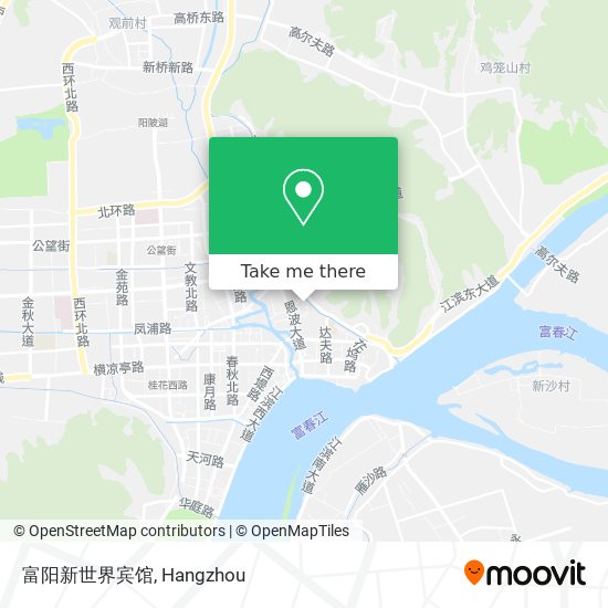富阳新世界宾馆 map