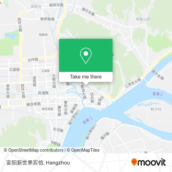 富阳新世界宾馆 map